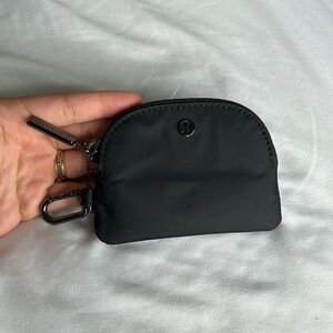 Black Lululemon Pouch coin purse